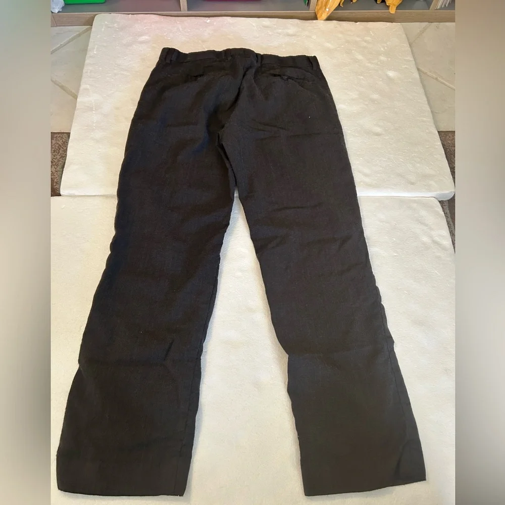 Banana republic tailored slim fit 100% wool dress pants chocolate brown